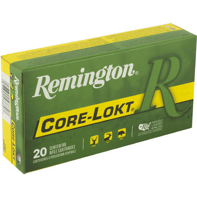 Remington Ammo Core-Lokt 6.5 Creedmoor 140 Grain P