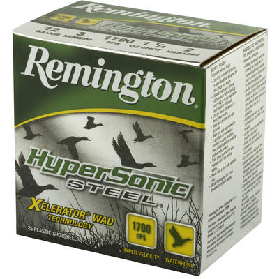 Remington Shotshells HyperSonic Steel 12 Gauge 3in