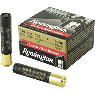 Remington Shotshells Ultra HD .410 Gauge 2.5in 000