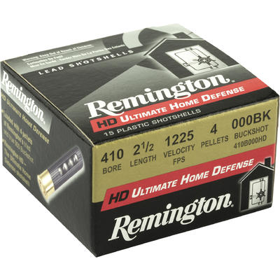 Remington Shotshells Ultra HD .410 Gauge 2.5in 000