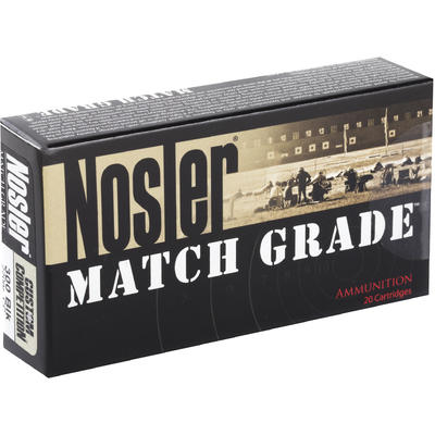 Nosler Ammo Match 300 Blackout 220 Grain Custom 20