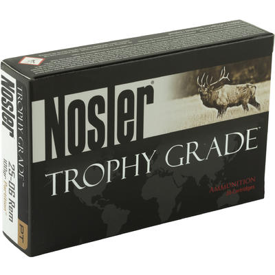 Nosler Ammo Trophy 25-06 Rem 100 Grain Partition 2
