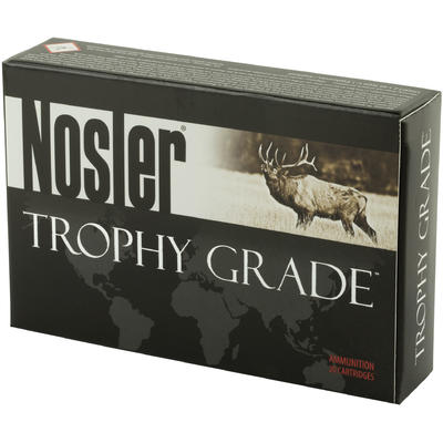 Nosler Ammo Trophy 270 Winchester 130 Grain AccuBo