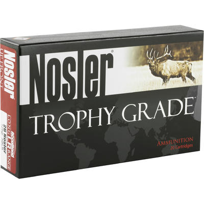 Nosler Ammo Trophy 26 Nosler AccuBond LR 129 Grain