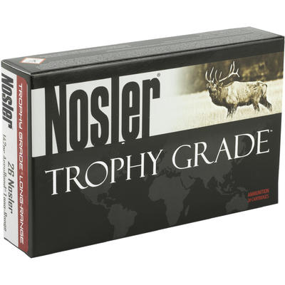 Nosler Ammo Trophy 26 Nosler 142 Grain Spitzer 20
