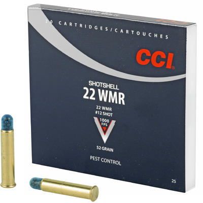 CCI Rimfire Ammo Pest Control .22 Magnum (WMR) #12
