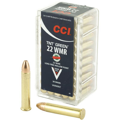 CCI Rimfire Ammo .22 Magnum (WMR) Lead-Free HP 30