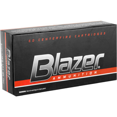 CCI Ammo Blazer 9mm FMJ 124 Grain 50 Rounds [3578]