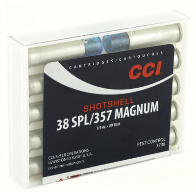 CCI Ammo Pest Control 38 Special #9 Shot Shell 100