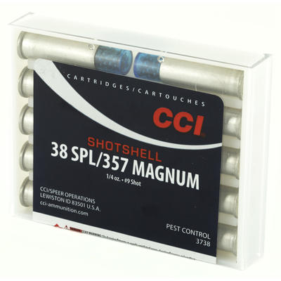 CCI Ammo Pest Control 38 Special #9 Shot Shell 100