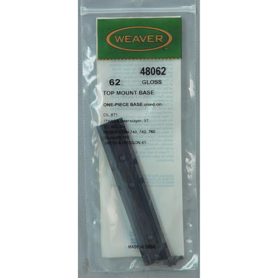 Weaver 1-Piece Base Ithaca, Remington Top Mount Bl