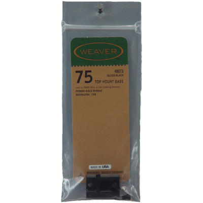 Weaver 1-Piece Base For Remington Top Mount Black