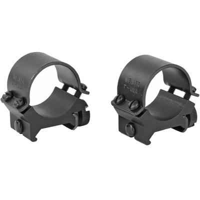 Weaver Suregrip Rings 1in Medium 1in Dia Matte Bla