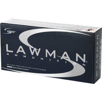 Speer Ammo Lawman 380 ACP FMJ 95 Grain 50 Rounds [