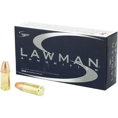 Speer Ammo Lawman 9mm TMJ 147 Grain 50 Rounds [536
