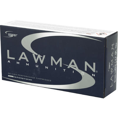 Speer Ammo Lawman 9mm TMJ 147 Grain 50 Rounds [536 Speer Ammo Lawman 9mm TMJ 147 Grain 50 Rounds [536