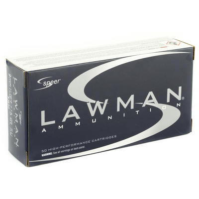 Speer Ammo Lawman 9mm 115 Grain Total Metal Jacket