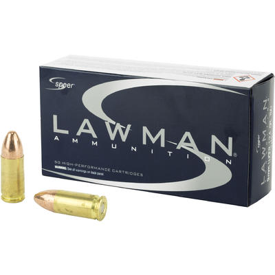 Speer Ammo Lawman 9mm 124 Grain Total Metal Jacket