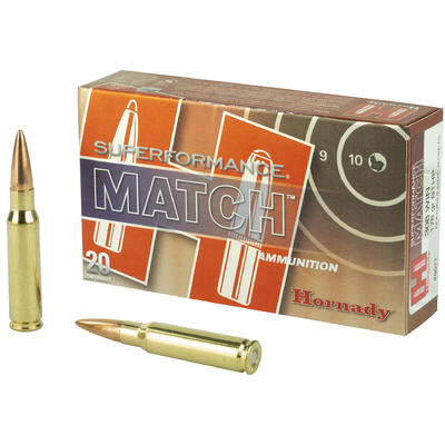 Hornady Ammo Match 308 Winchester BTHP/Match 178 G