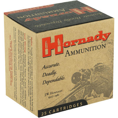 Hornady Ammo 218 Bee 45 Grain HP 25 Rounds [8307]