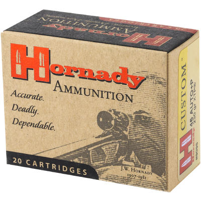 Hornady Ammo Custom 45 ACP+P XTP JHP 230 Grain 20