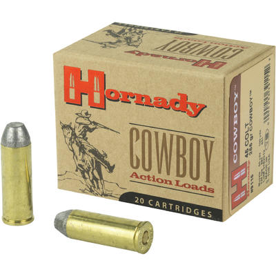 Hornady Ammo Cowboy 45 Colt (LC) Cowboy 255 Grain