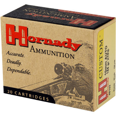 Hornady Ammo 10mm XTP JHP 155 Grain 20 Rounds [912 Hornady Ammo 10mm XTP JHP 155 Grain 20 Rounds [912