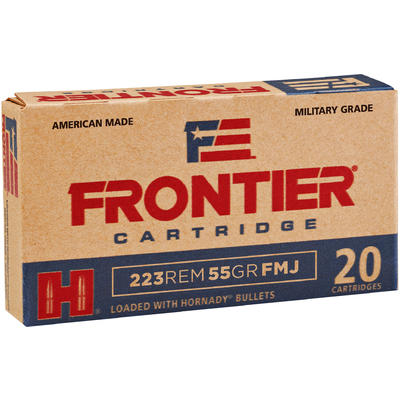 Frontier Cartridge Ammo 223 Remington 55 Grain FMJ