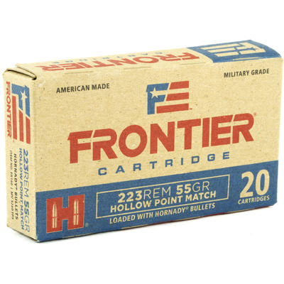 Frontier Cartridge Ammo 223 Remington 55 Grain HP