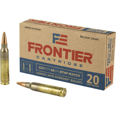 Frontier Cartridge Ammo 223 Remington 68 Grain BTH