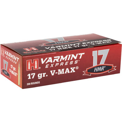 Hornady Rimfire Ammo Varmint Express 17 HMR 17 Gra Hornady Rimfire Ammo Varmint Express 17 HMR 17 Gra