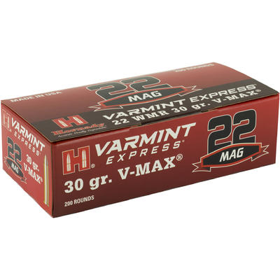 Hornady Rimfire Ammo Varmint Express 22 Win Mag Ri