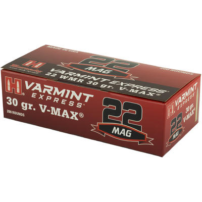 Hornady Rimfire Ammo Varmint Express 22 Win Mag Ri
