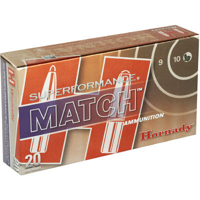 Hornady Ammo Superformance Match 223 Remington 73 Hornady Ammo Superformance Match 223 Remington 73