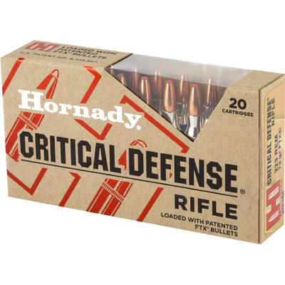Hornady Ammo Critical Defense 223 Remington 73 Gra
