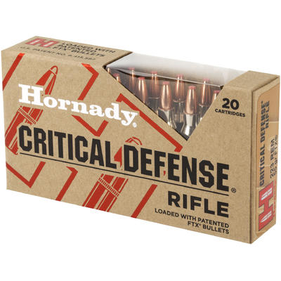 Hornady Ammo Critical Defense 223 Remington 55 Gra