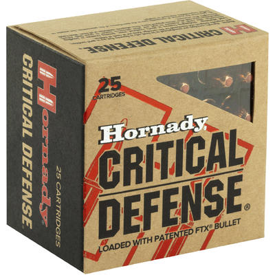 Hornady Ammo Critical Defense 30CAR 110 Grain FTX