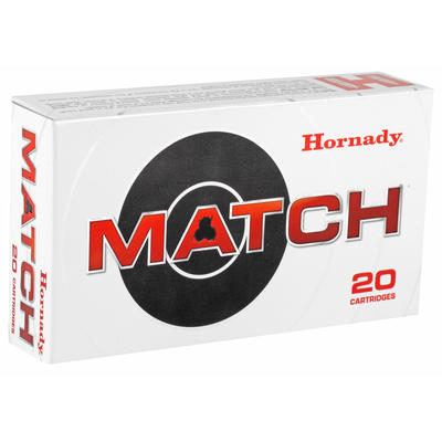 Hornady Ammo ELD Match 6mm Creedmoor 108 Grain 20