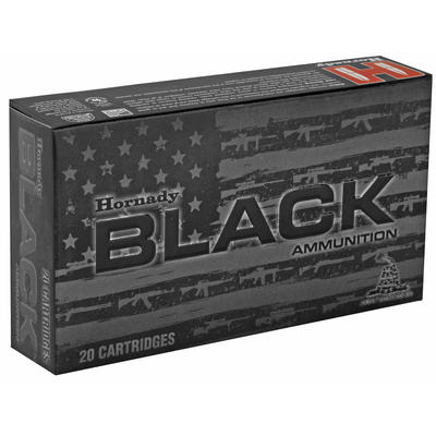 Hornady Ammo Black 6mm Creedmoor 105 Grain BTHP 20