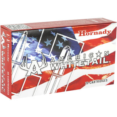 Hornady Ammo Amer Whitetail 6.5 Creedmoor 129 Grai