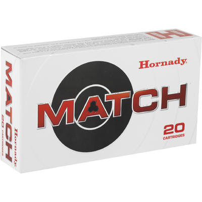 Hornady Ammo ELD Match 6.5 Creedmoor 120 Grain 20