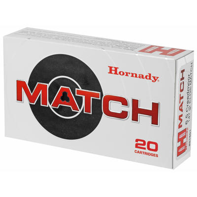 Hornady Ammo ELD Match 6.5 Creedmoor 147 Grain 20