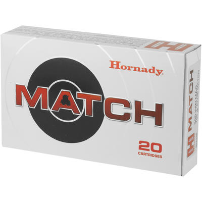 Hornady Ammo Match 300 Win Mag 195 Grain ELD-Match