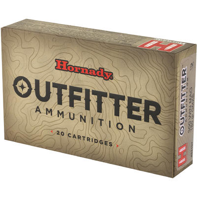 Hornady Ammo Outfitter 300 Win Mag 180 Grain GMX 2 Hornady Ammo Outfitter 300 Win Mag 180 Grain GMX 2