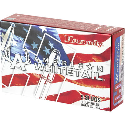 Hornady Shotshells Amer Whitetail Interlock 12 Gau