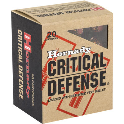 Hornady Ammo Critical Defense 44 Special 165 Grain