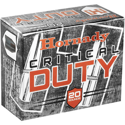 Hornady Ammo Critical Duty 10mm 175 Grain 20 Round Hornady Ammo Critical Duty 10mm 175 Grain 20 Round