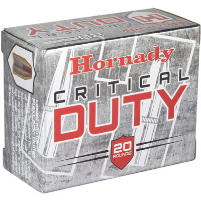 Hornady Ammo Critical Duty 40 S&W FlexLock 175
