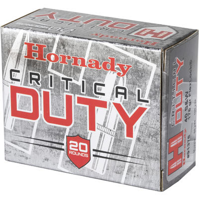 Hornady Ammo Critical Duty 40 S&W FlexLock 175