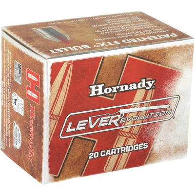 Hornady Ammo LEVERevolution 44 Magnum FTX 225 Grai